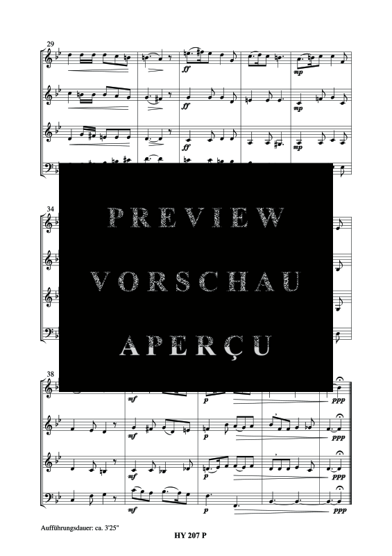 gallery: Abendliche Stille, , (Horn Quartett)