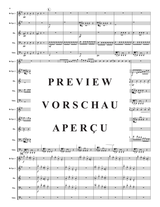 Produktgalerie: Seite 7 von 21 1.Satz aus Symphony Nr. 25 , , (Blechbläser-Quintett)
