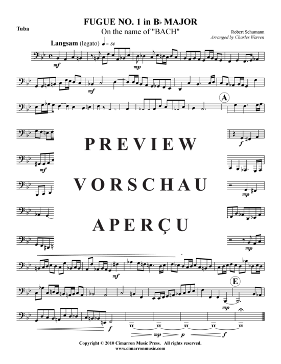 Produktgalerie: Seite 10 von 10 Fuge Nr. 1 in Bb , , (Blechbläserquintett)