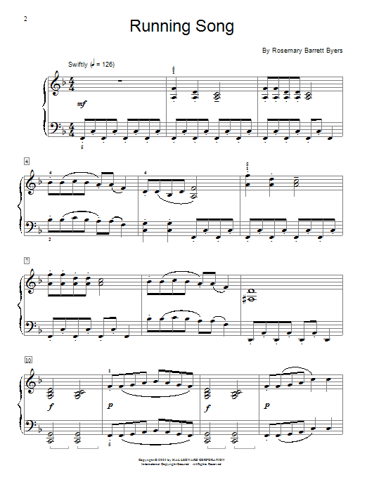 Product picture to: Running Song
