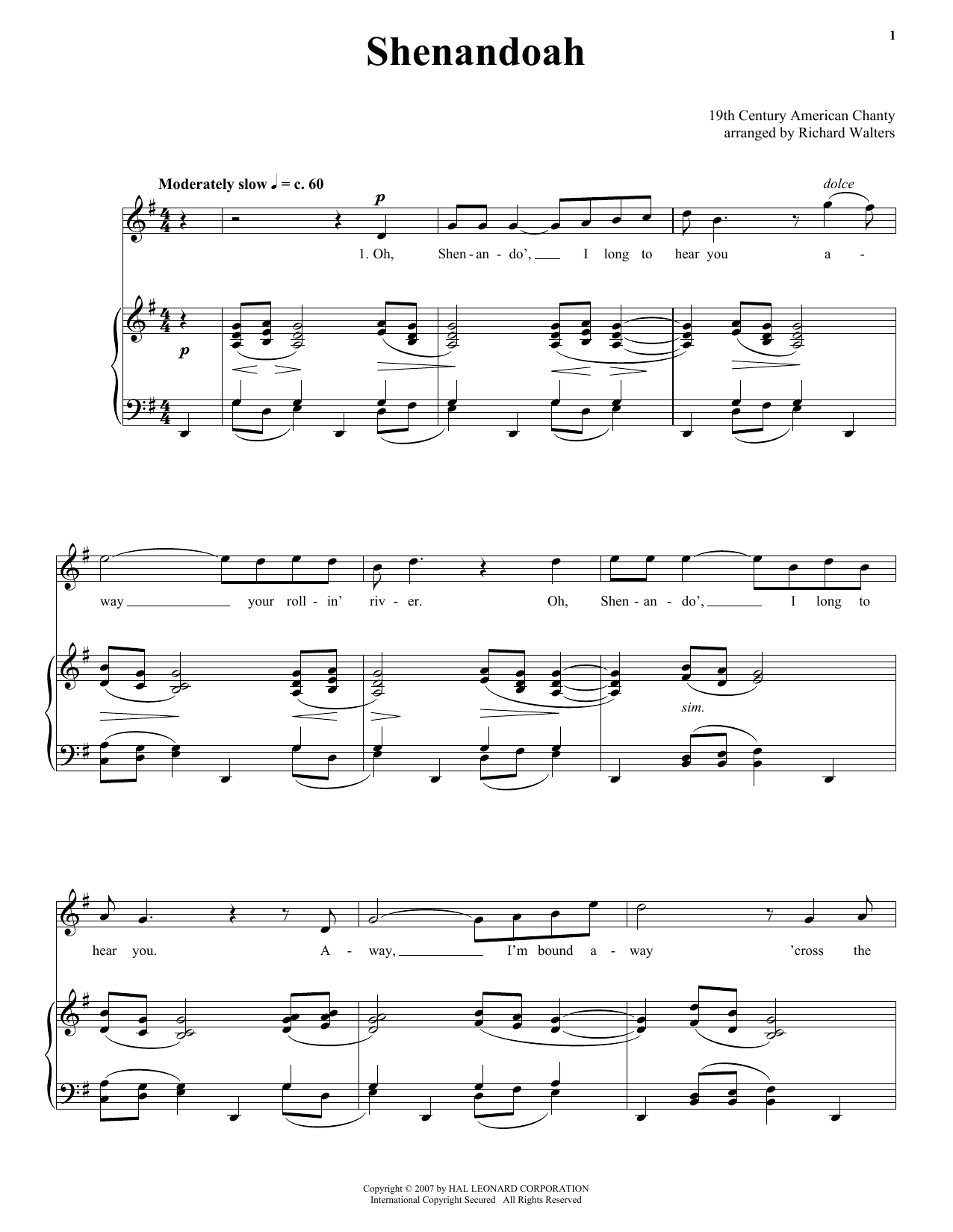 Produktbild zu: Shenandoah