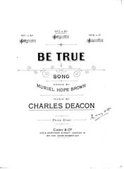 Produktbild zu: Be True