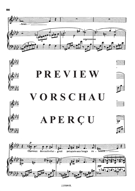 Product gallery: Page 6 of 7 Accompagnement Op.85 No.3, , Soprano Solo and Piano