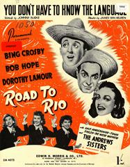 cover: You Don't Have To Know The Language, Bing Crosby
