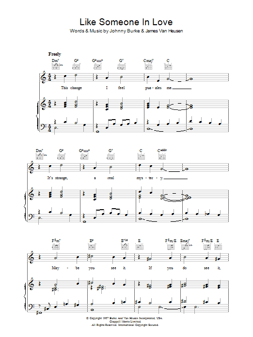 Produktbild zu: Like Someone In Love