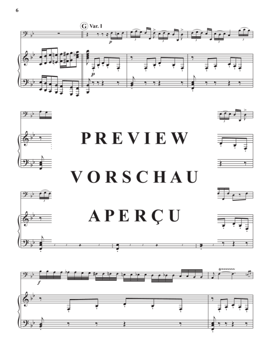 Product gallery: Page 8 of 21 Fantasy and Variations on the Carnival of Venice , , (tuba + piano)