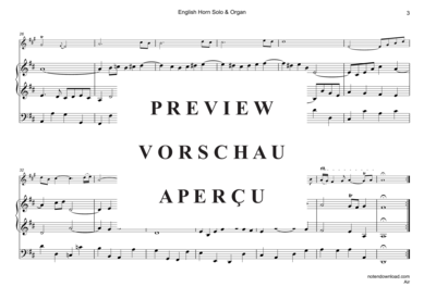 Produktgalerie: Seite 4 von 5 Air , , (Englischhorn + Orgel)