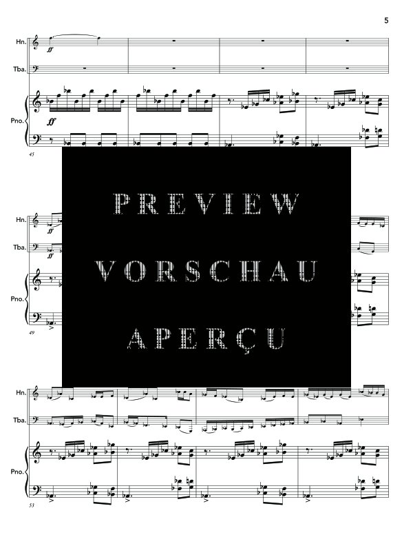 Produktgalerie: Seite 9 von 11 Unseen Colors, , (Horn in F, Tuba und Klavier)