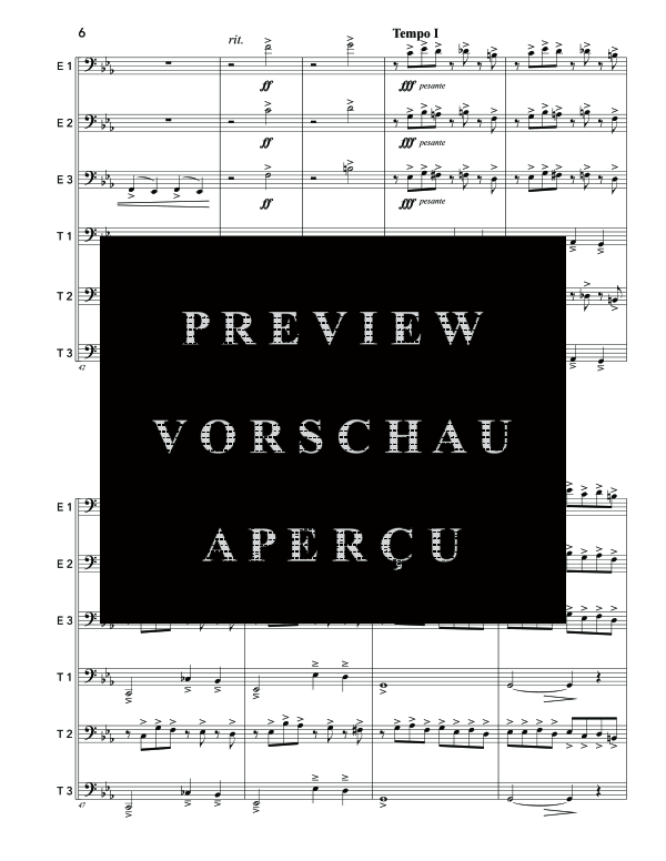 Produktgalerie: Seite 10 von 11 Prelude in C-sharp Minor, , (Tuba Ensemble EEETTT)