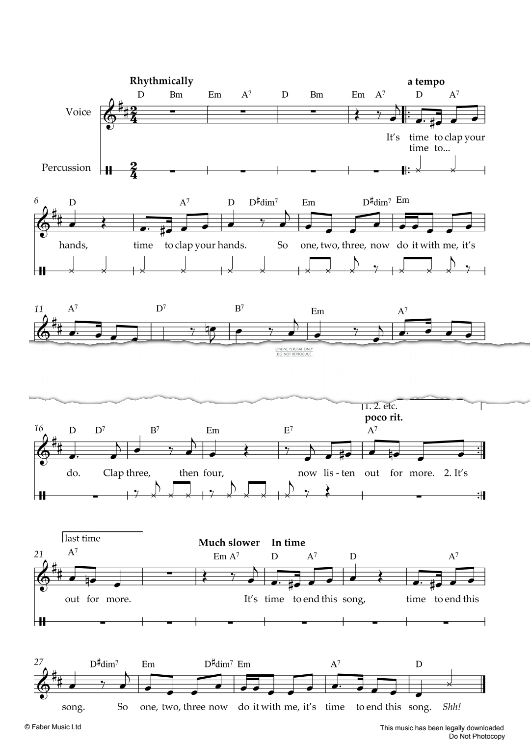 Produktbild zu: Time To Clap Your Hands