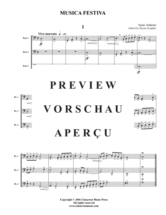 Product gallery: Page 2 of 21 Musica Festiva , , (Trombone Trio)