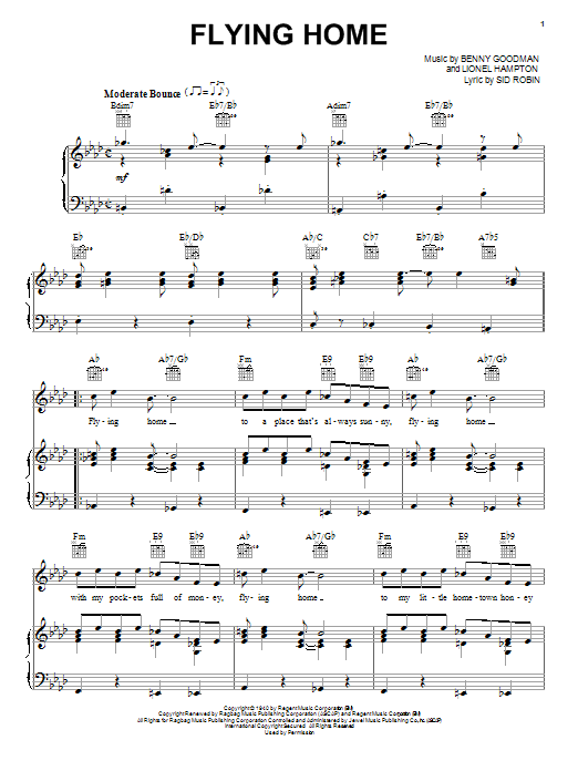 Produktbild zu: Flying Home