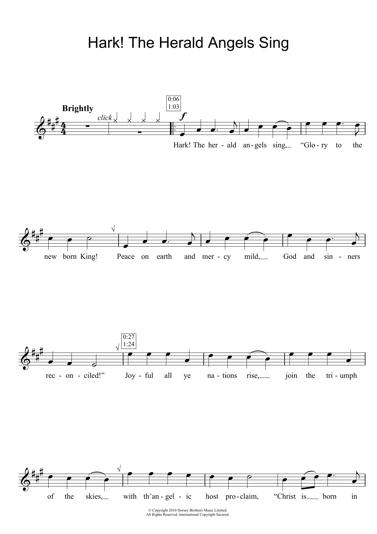 Product gallery: Page 1 of 1 Hark! The Herald Angels Sing, Traditional Carol