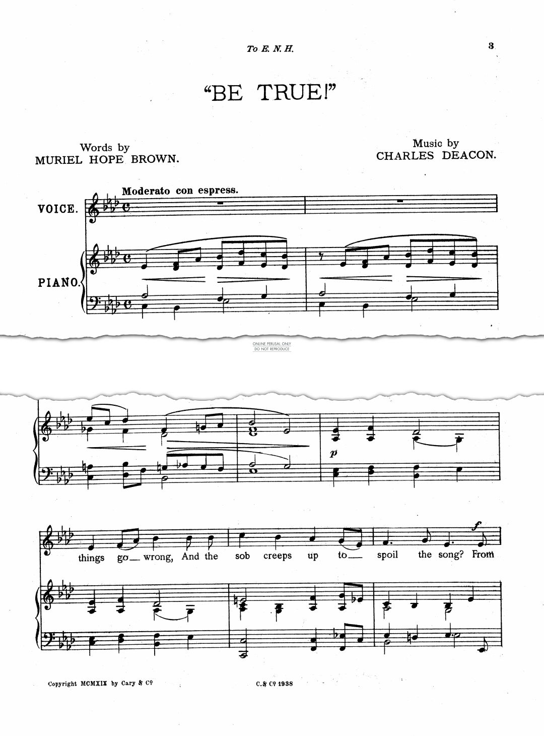Produktgalerie: Seite 1 von 1 Be True, Charles Deacon, Gesang, Klavier