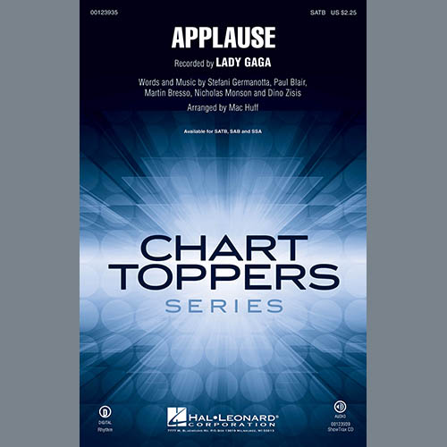 cover: Applause, Lady Gaga, Chor