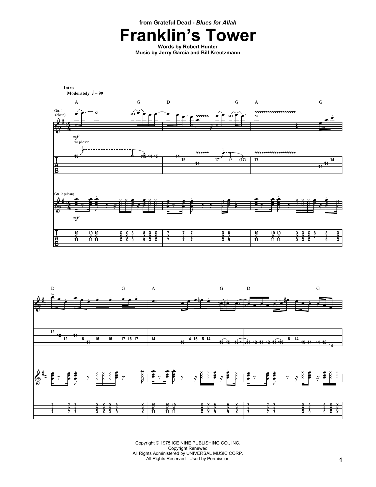 Produktbild zu: Franklin's Tower