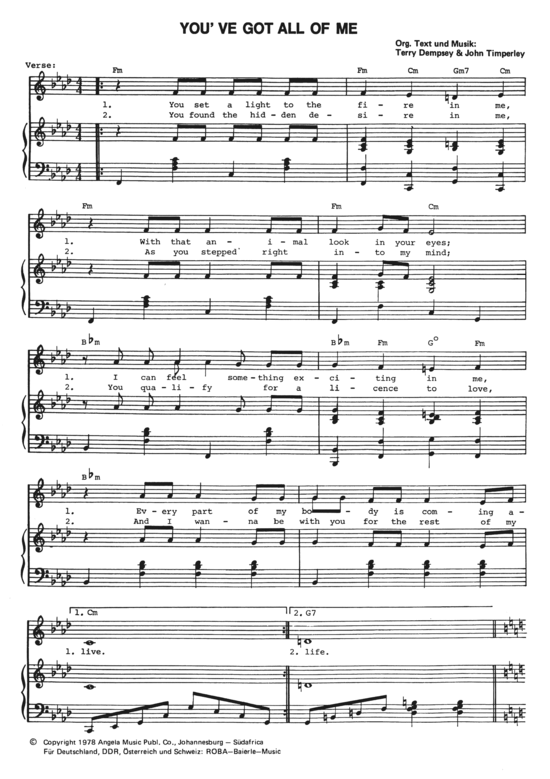 Produktbild zu: You've got all of me Clout