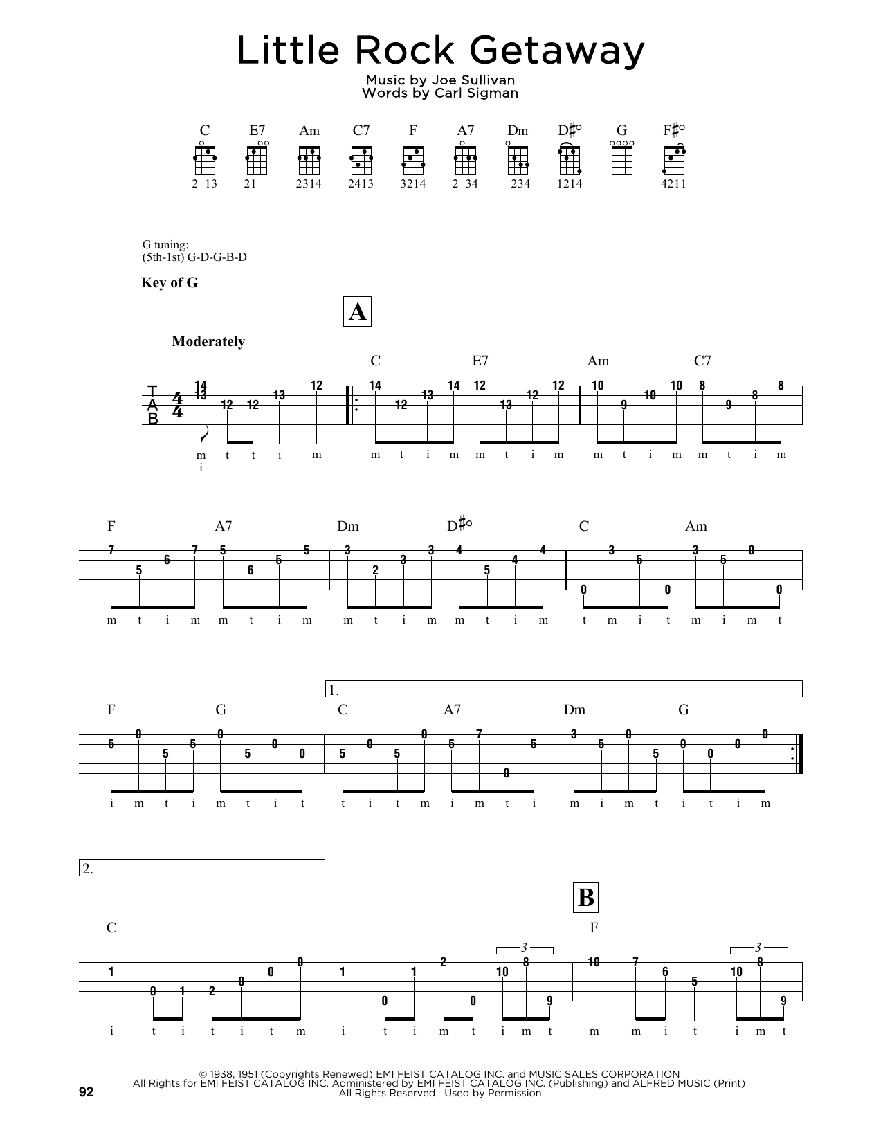 Produktgalerie: Seite 1 von 1 Little Rock Getaway, Joe Sullivan, Banjo