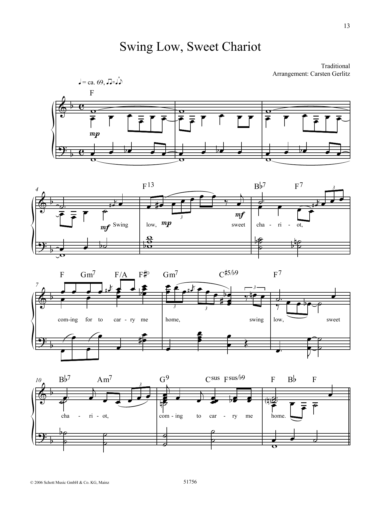 Product gallery: Page 1 of 1 Swing Low, Sweet Chariot, Carsten Gerlitz