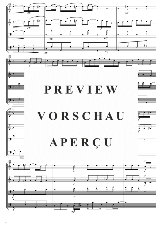 gallery: The Entertainer, , Double Bass Quartet