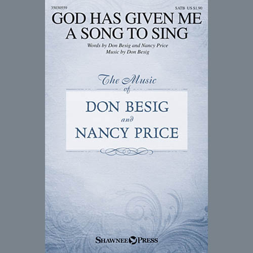 cover: God Has Given Me A Song To Sing, Don Besig, Chor