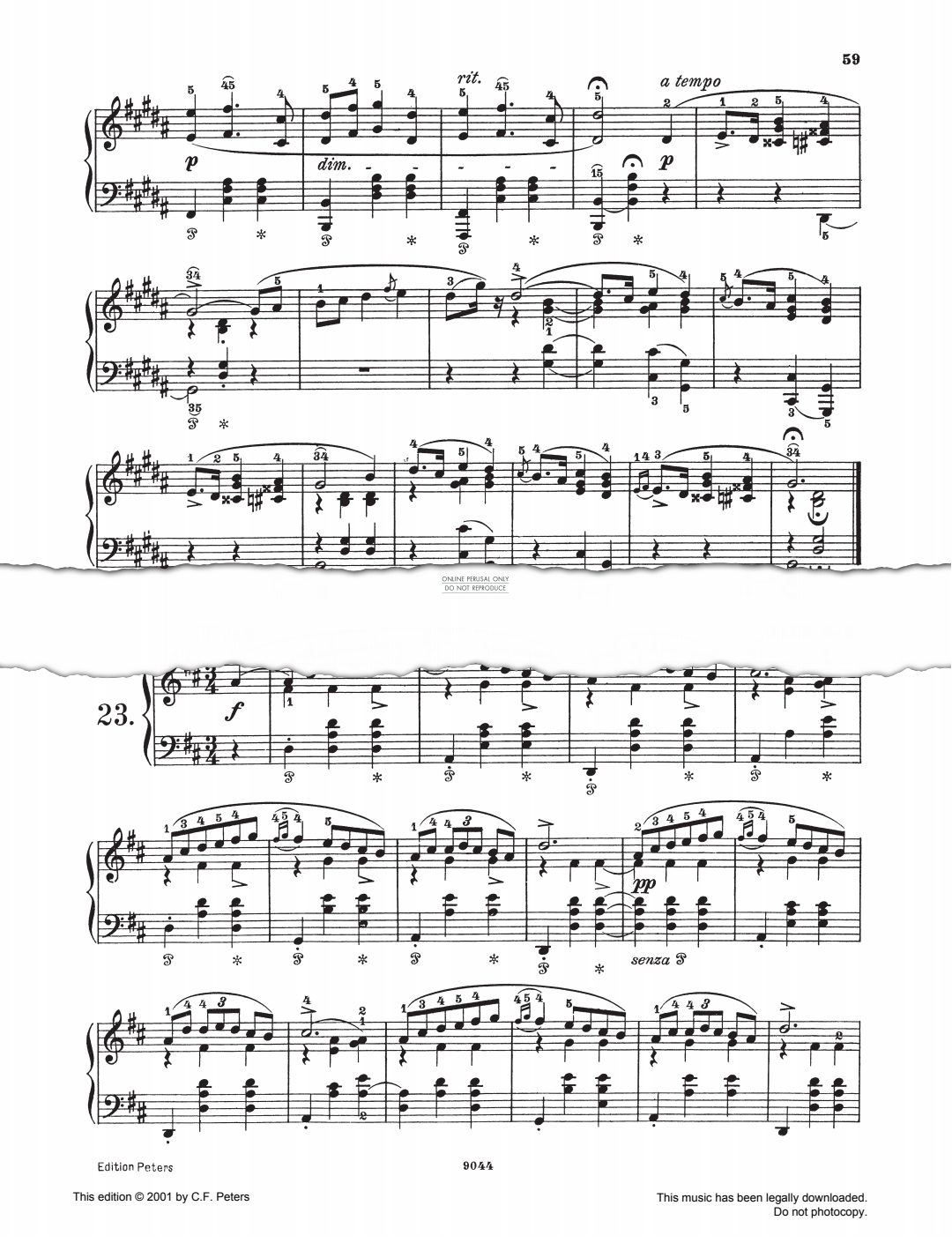 Produktbild zu: Mazurkas Op. 33 No. 2