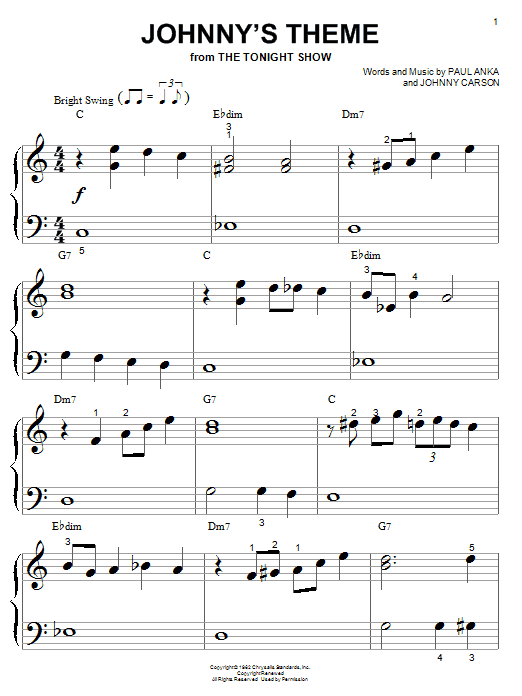 Produktbild zu: Johnny's Theme