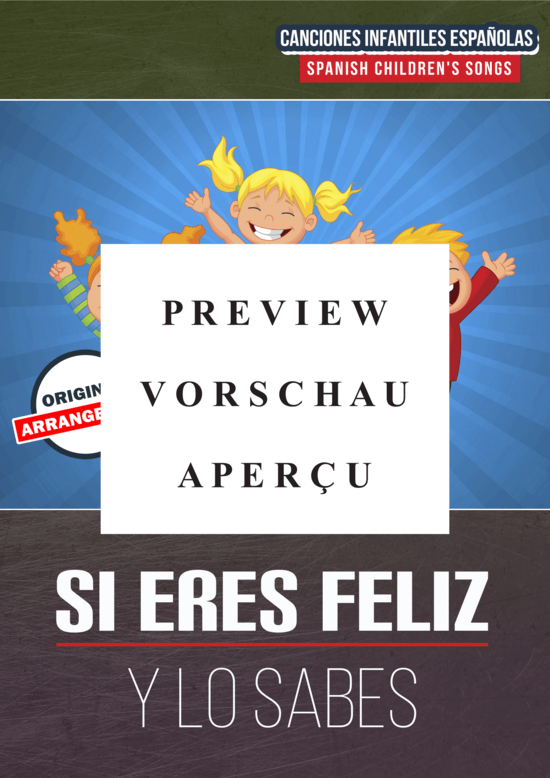 Produktgalerie: Seite 2 von 7 Si Eres Feliz Y Lo Sabes, , (Gesang + Klavier, Gitarre)