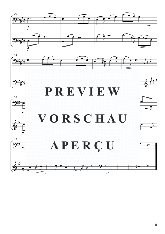 Produktgalerie: Seite 7 von 10 Duo Nr. 1 G-Dur Opus 50, , Cello und Kontrabass