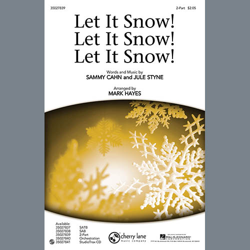 cover: Let It Snow! Let It Snow! Let It Snow! (arr. Mark Hayes), Sammy Cahn & Julie Styne, Chor
