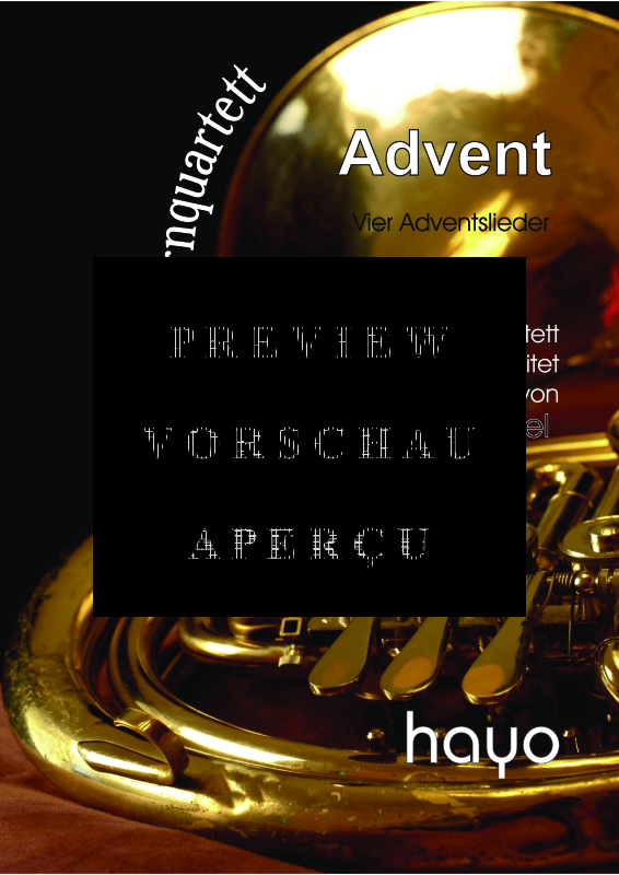 gallery: Advent - Vier Adventslieder, , (Horn Quartett)