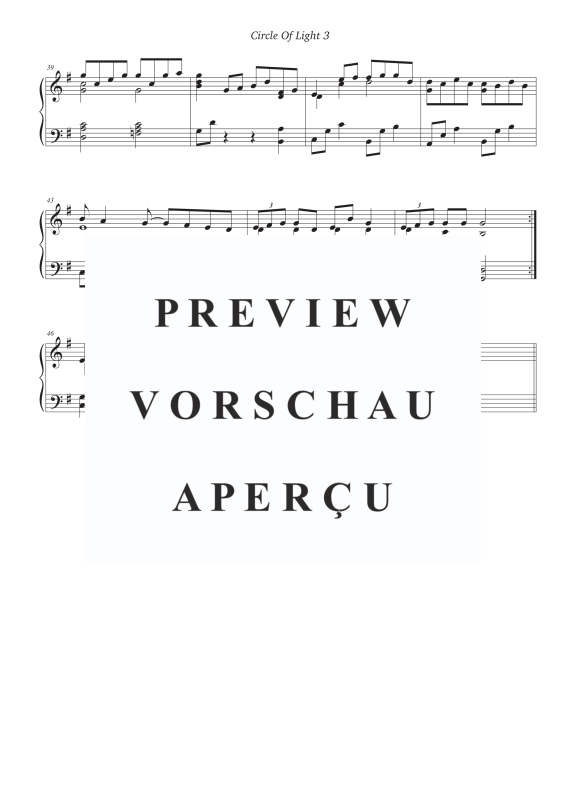 gallery: Circle Of Light, Pedersen, Michael, (piano solo)
