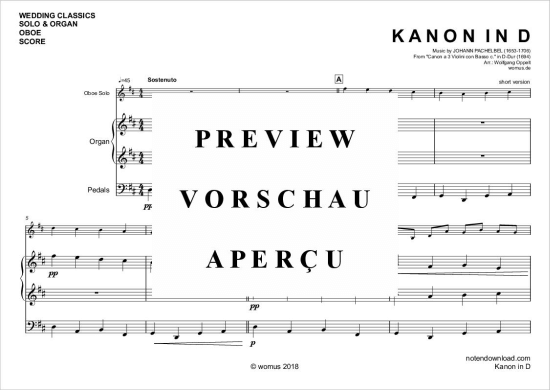 Product gallery: Page 2 of 7 Kanon in D , Leonard Cohen, (oboe + organ)