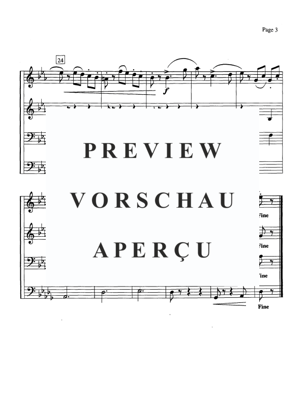Produktgalerie: Seite 5 von 11 Waltz, , Blechbläser Quartett 2 Trompeten und 2 Posaunen
