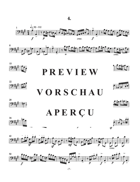 Product gallery: Page 10 of 21 Twenty-five Characteristic Etudes , , (Tuba Solo)
