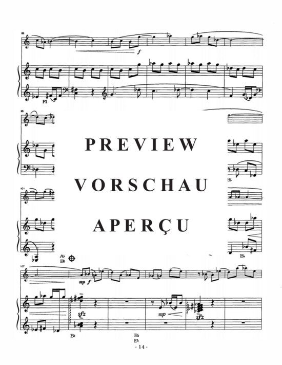 Produktgalerie: Seite 17 von 21 Rhapsody and Allegro , , (Pikkoloflöte und Harfe)