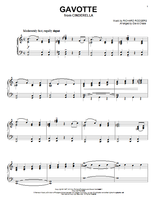 Product picture to: Gavotte (from Cinderella)