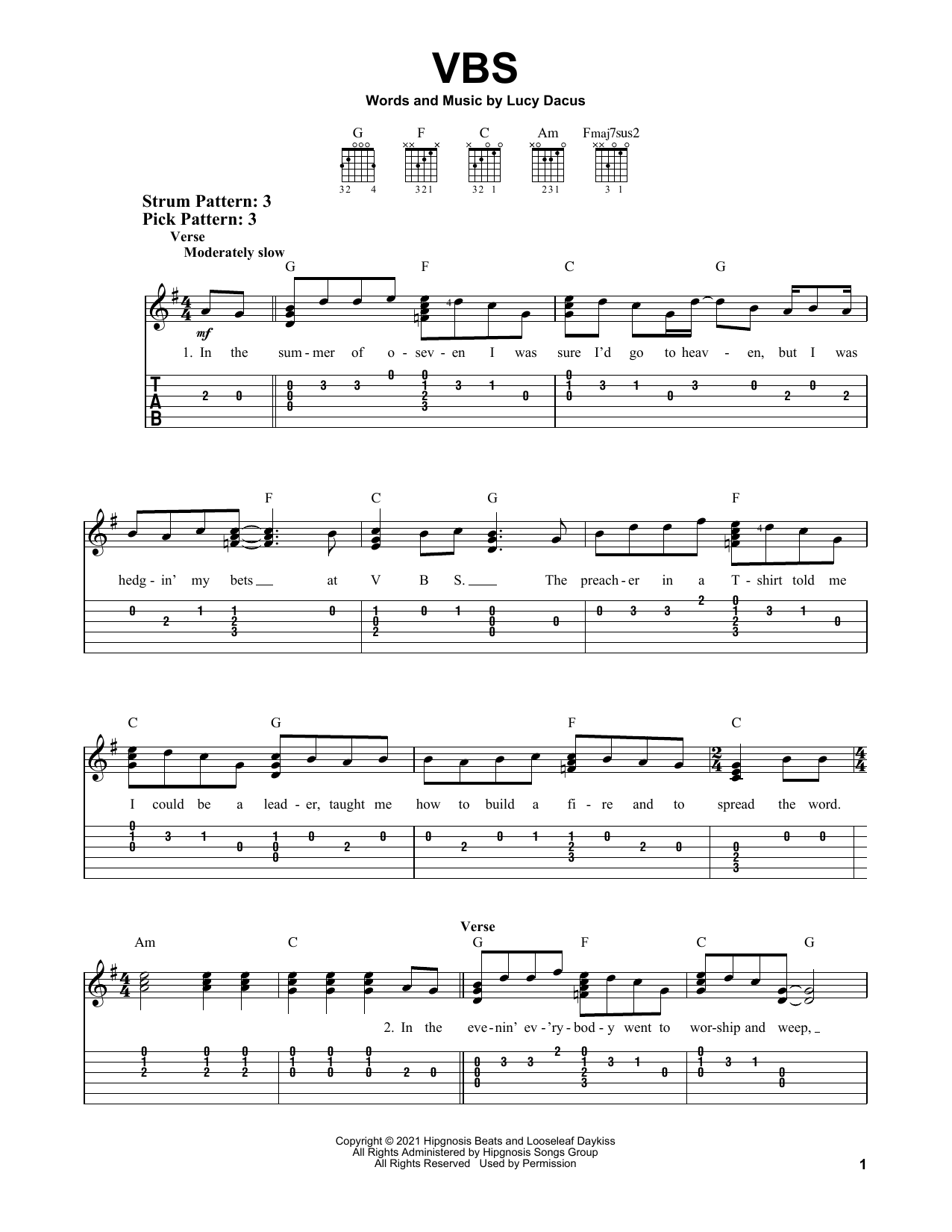 Produktgalerie: Seite 1 von 1 VBS, Lucy Dacus, Gitarre