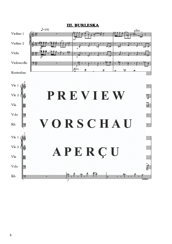 gallery: Drei kleine Ständchen, , Streichquintett