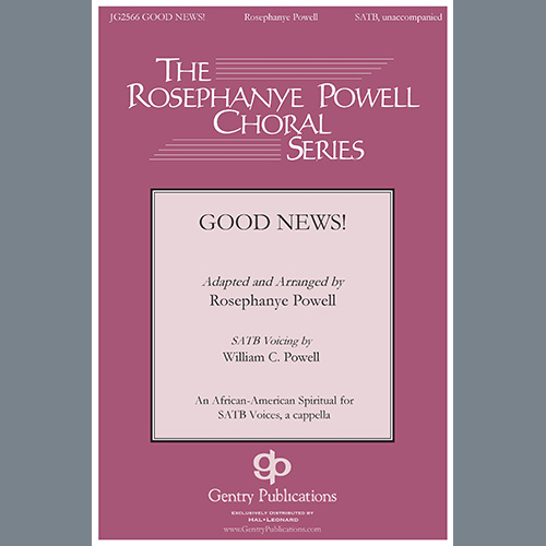 cover: Good News, Rosephanye & William C. Powell, Chor