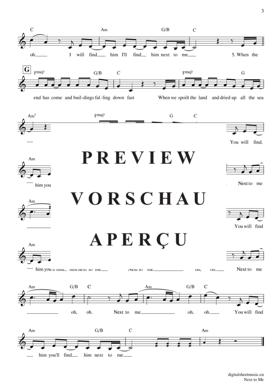 Product gallery: Page 4 of 4 Next to me , Sande, Emeli, (Keyboard)