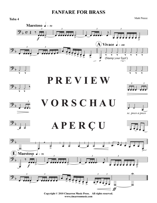 Product gallery: Page 13 of 13 Fanfare , , (4x Trumpet, 4x Tuba)