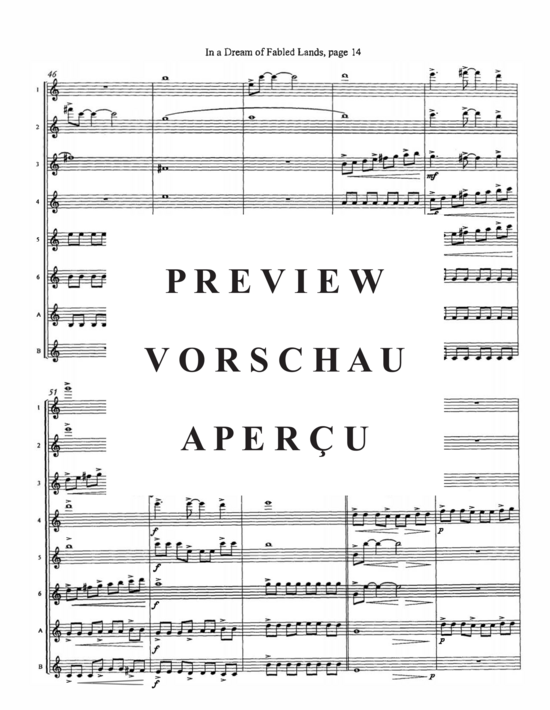 Product gallery: Page 17 of 21 In A Dream of Fabled Lands , , (6 C flutes, alto flute and bass flute)