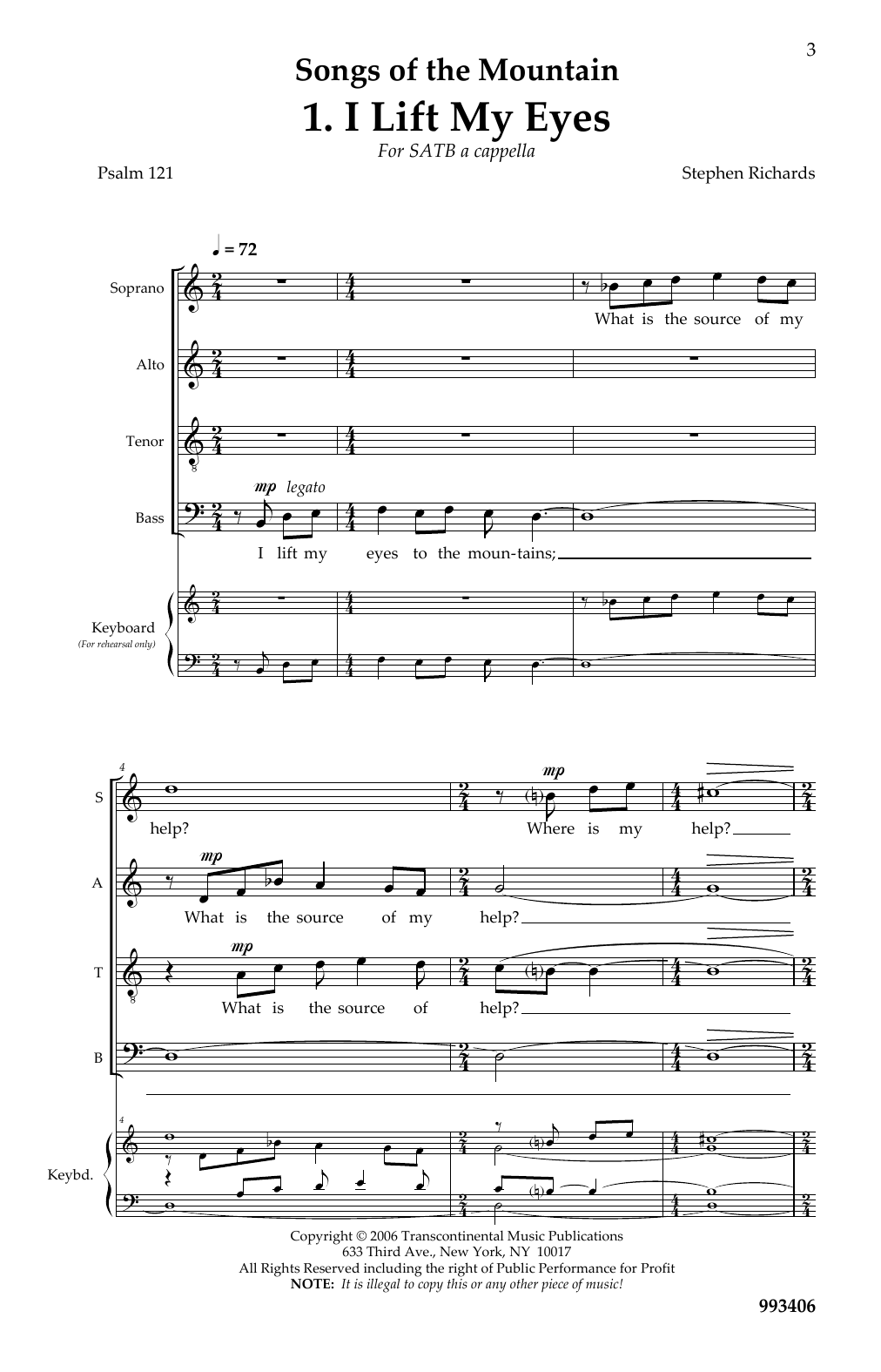 Product picture to: Songs Of The Mountain