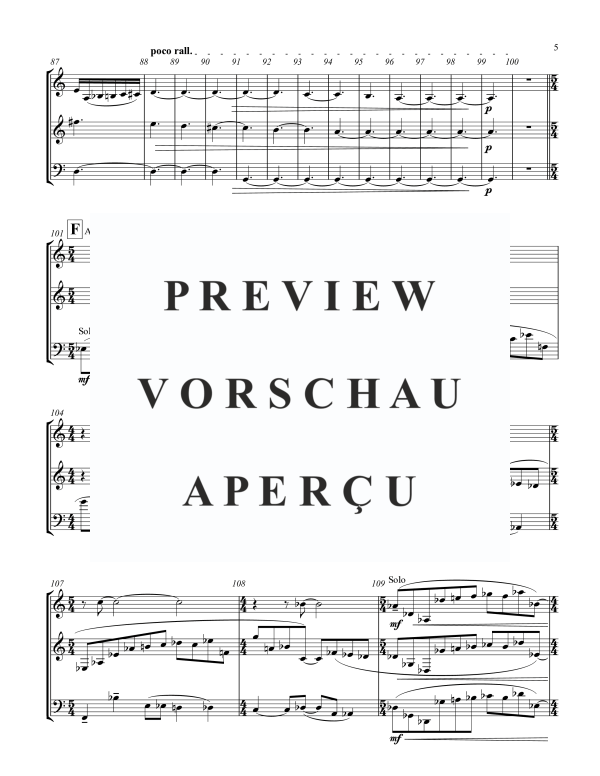 Produktgalerie: Seite 8 von 11 Whimsies, , (Blechbläser Trio Trompete in C, Horn in F + Posaune)