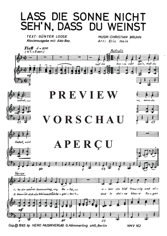 Produktgalerie: Seite 4 von 4 Lass die Sonne nicht sehn, dass du weinst, Sandock, 	Mal, Klavier und Gesang