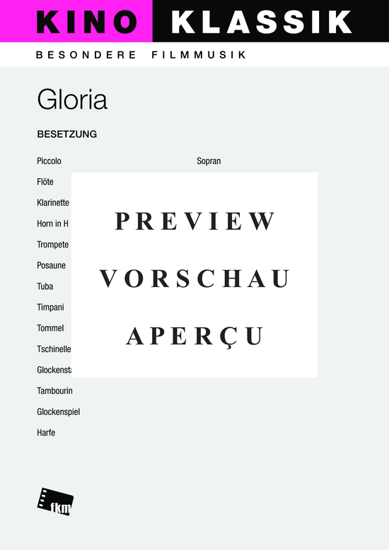 Produktgalerie: Seite 3 von 21 König der letzten Tage - Gloria: Partitur, , Orchester + Chor