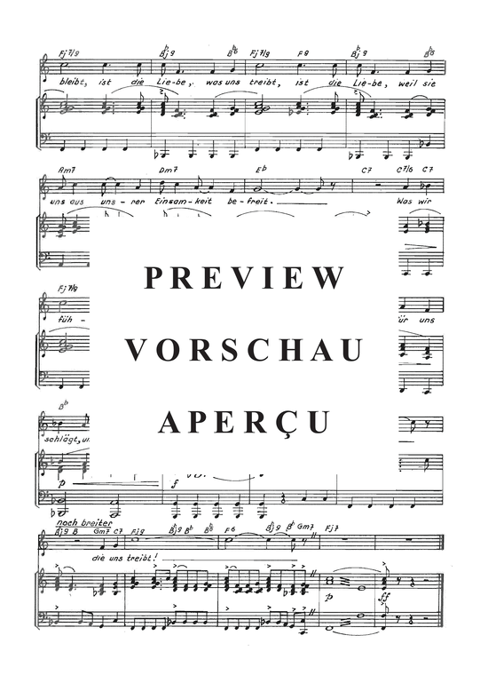 Product gallery: Page 14 of 21 6 Melodien aus dem Musical Casanova , , Piano and Voice