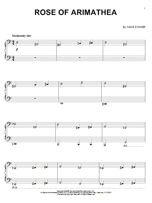 Produktbild zu: Rose Of Arimathea