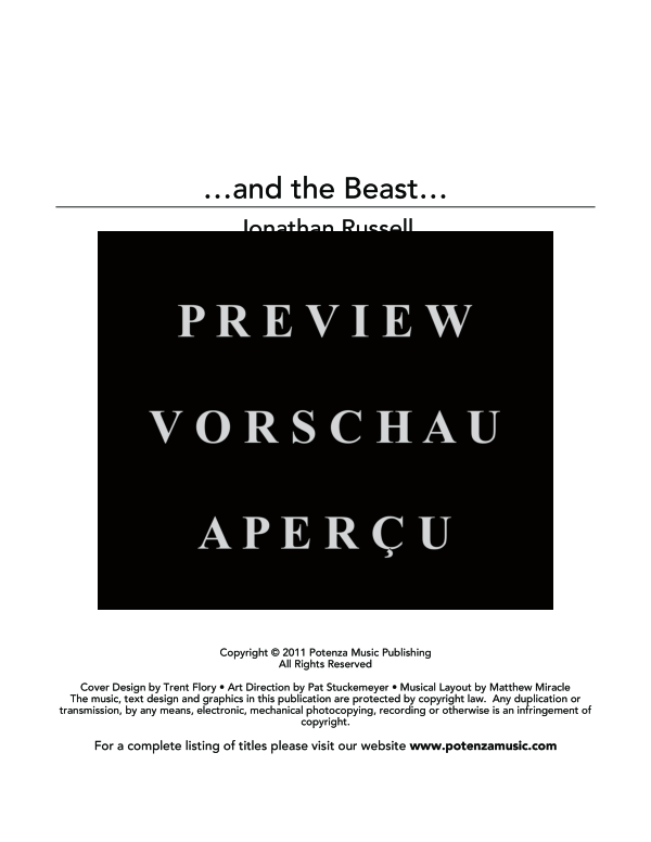 gallery: and the Beast shall Dance, , Bassklarinettenduett